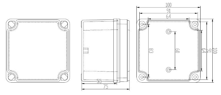 MD-AG 100×100×75