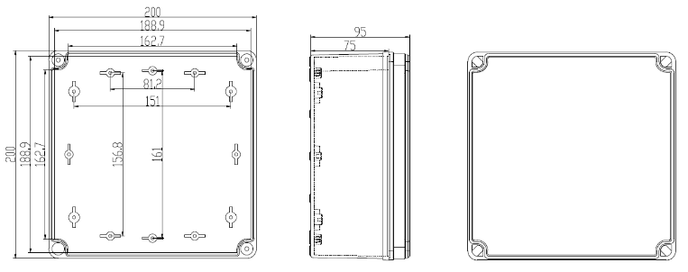 MD-AG 200×200×95