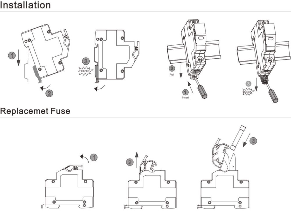 DC Fuse Holder