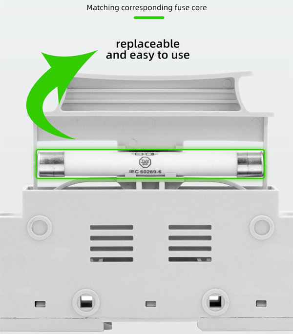 DC 1500V Fuse Holder(Without Indicator Light)