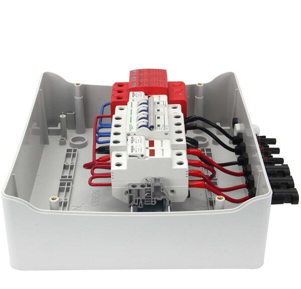 DC PV COMBINER BOX FOR 2 STRINGS