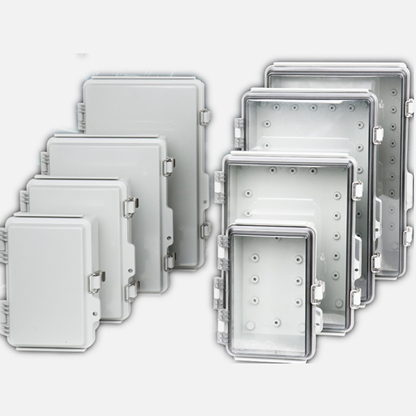 Metal Clasp Waterproof box, Plastic Electrical Boxes, waterproof enclosures, surface-mounted enclosure, Plastic Electronic Boxes