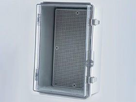 Metal Clasp Waterproof box, Plastic Electrical Boxes, waterproof enclosures, surface-mounted enclosure, Plastic Electronic Boxes