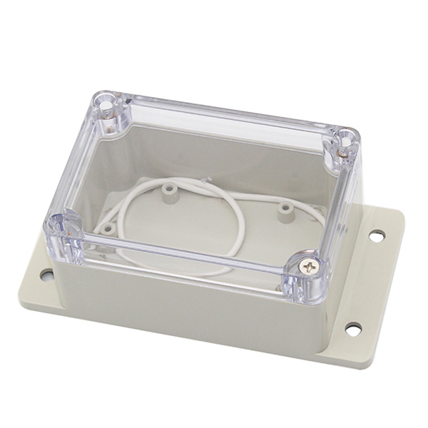 Plastic enclosure with mounting flanges, Plastic Electrical Enclosures