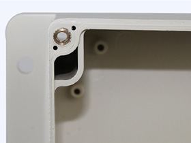 Plastic enclosure with mounting flanges, Plastic Electrical Enclosures