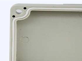 Plastic enclosure with mounting flanges, Plastic Electrical Enclosures