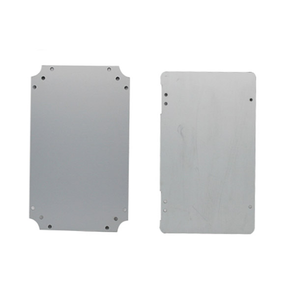 Steel mounting plate and Dual door, the accessory of plastic enclosure