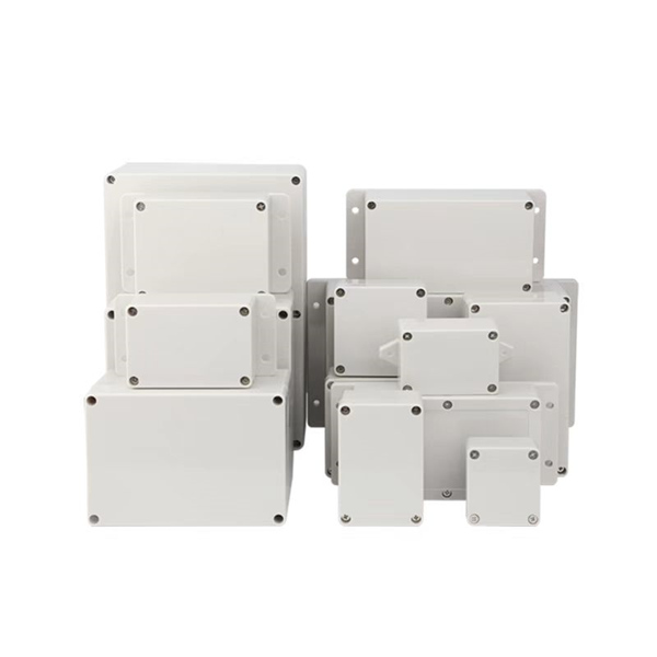 Electronic enclosure with mounting flanges, Plastic Electrical Enclosures