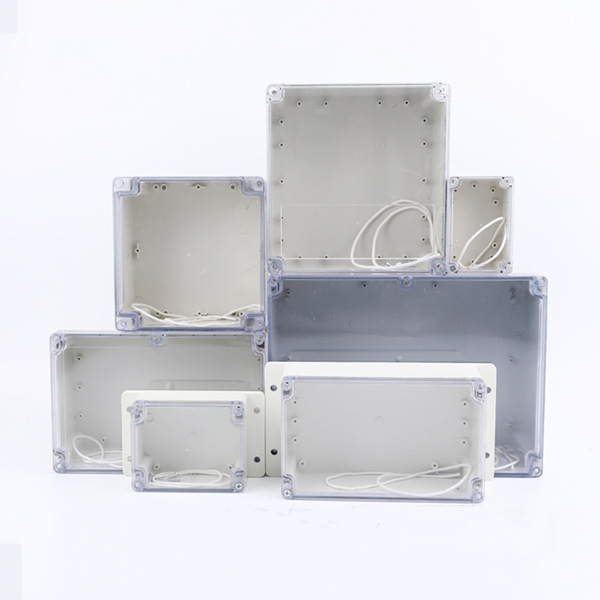 Plastic Electronic Enclosures With Transparent Lid